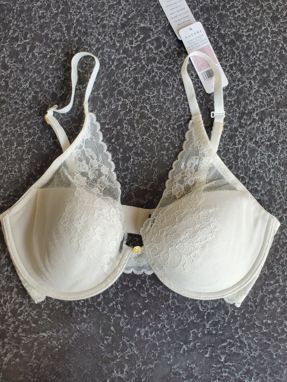 NATORI ! Feathers Contour Plunge Bra BRA ( 32D)